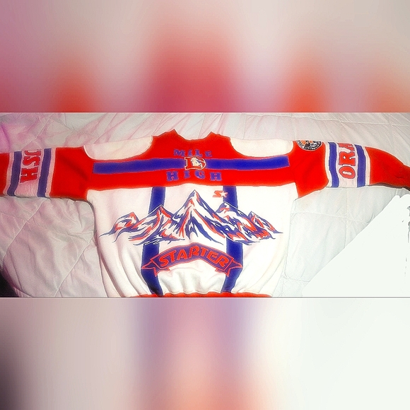 Denver Broncos Orange Crush Starter Sweatshirt *Rare*HTF* - Picture 1 of 5